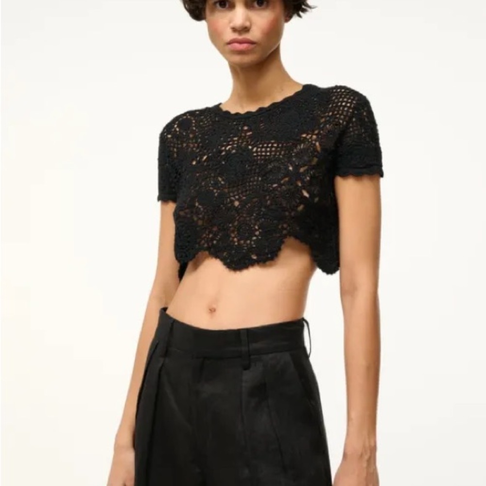 STAUD STARLIGHT TOP black